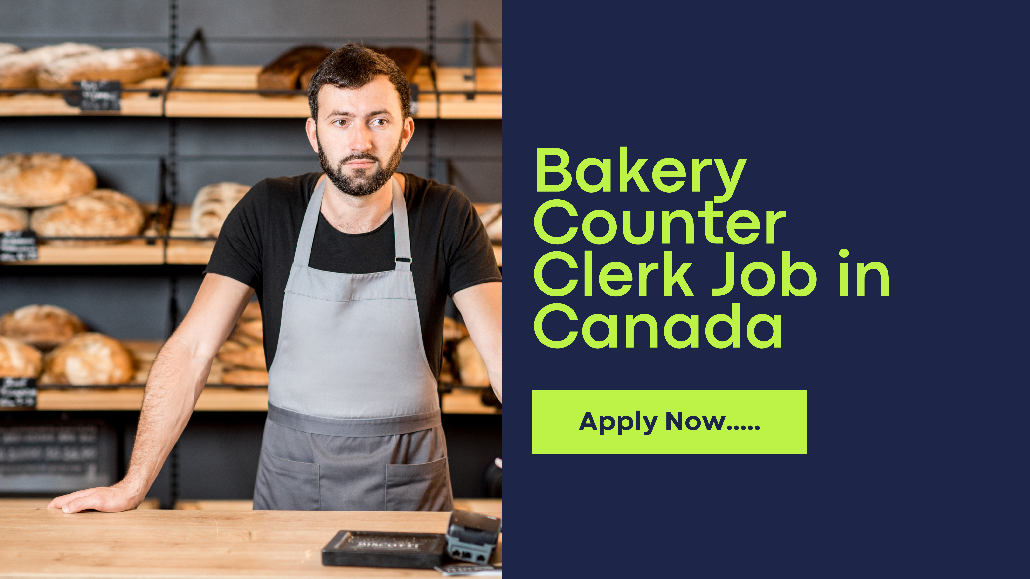 Bakery Counter Clerk Job in Canada